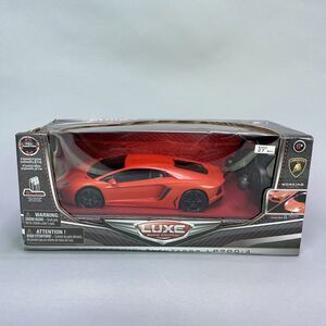 Luxe Radio Control RC Lamborghini Aventador LP700-4 Coupe Orange 2017 1:24 6+